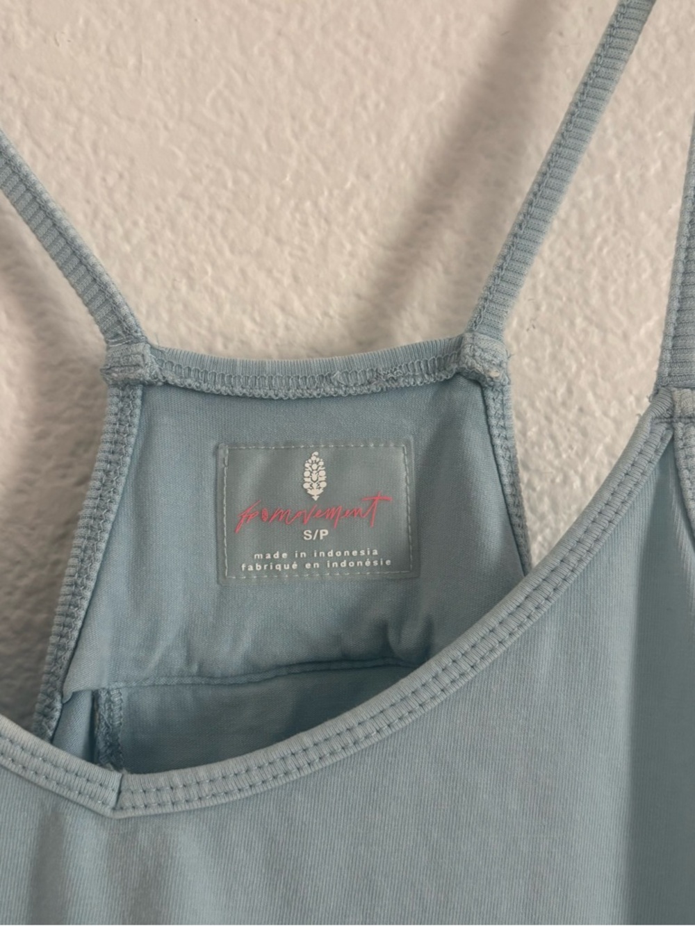 Free People Movement Women's Size Small Blue Hot Shot Onesie Jumpsuit Romper - Picture 3 of 6